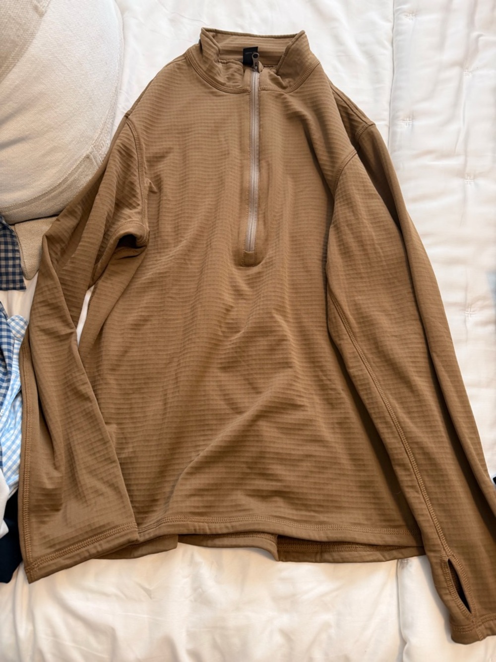 Condor Men's Long Sleeve Half-Zip Sweater - Brown